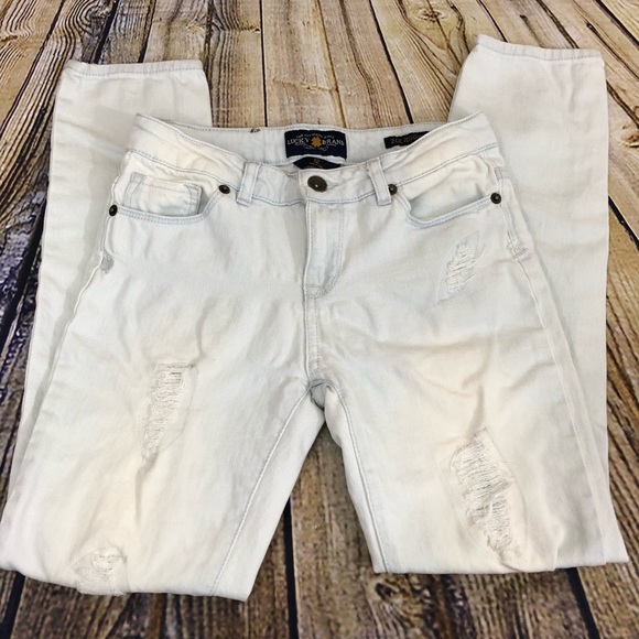 Girls size 12 lucky brand jeans - Picture 2 of 5